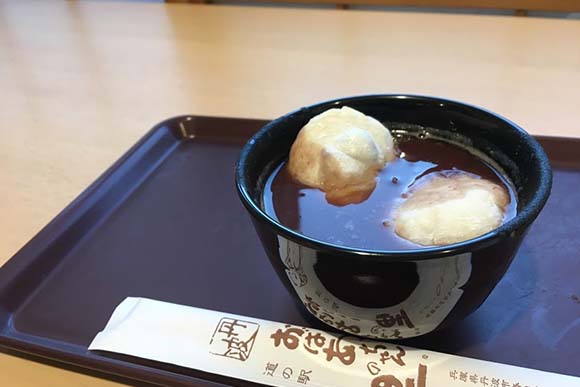 大納言小豆のぜんざい